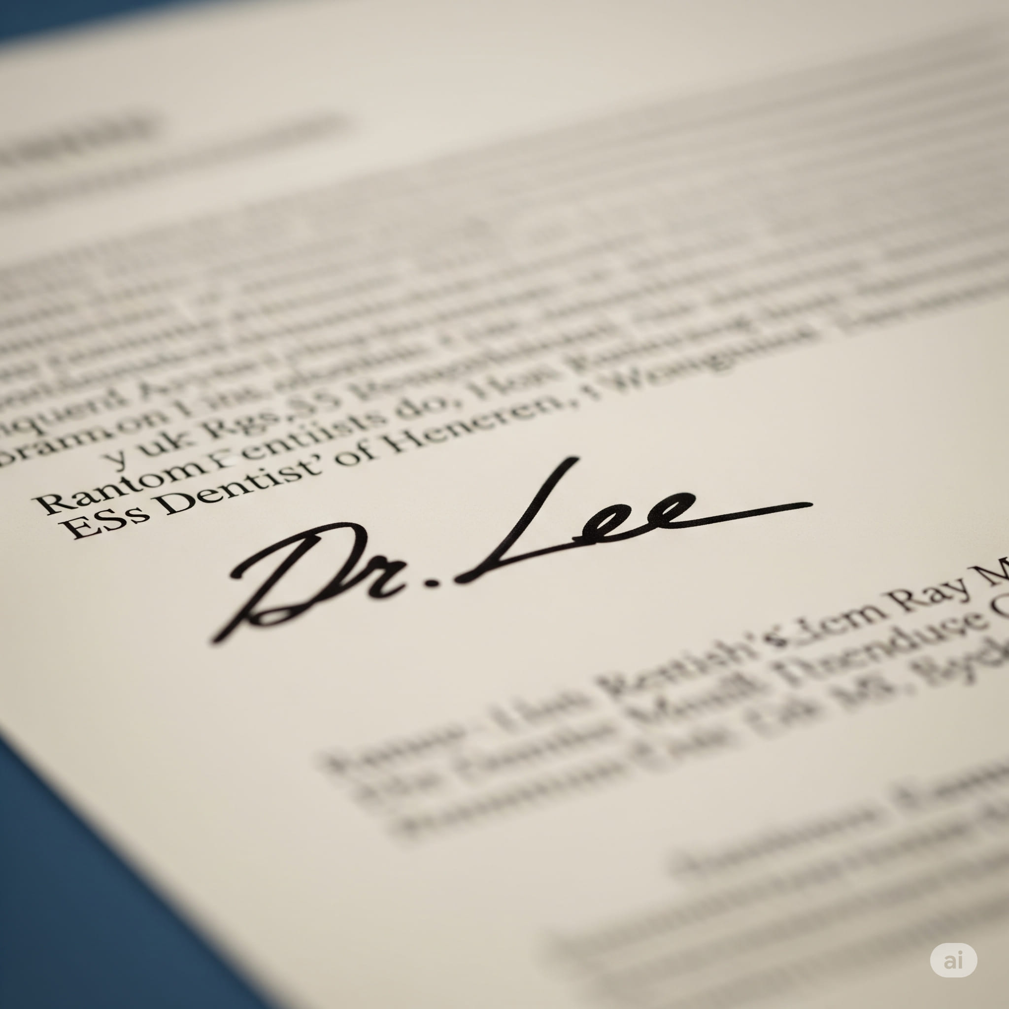 Dr. Jesse Jackson Signature